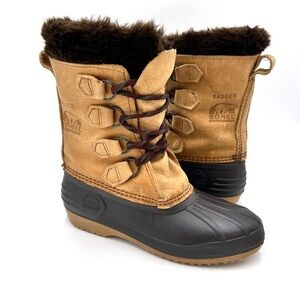 Sorel Badger Snow Boots Size 7